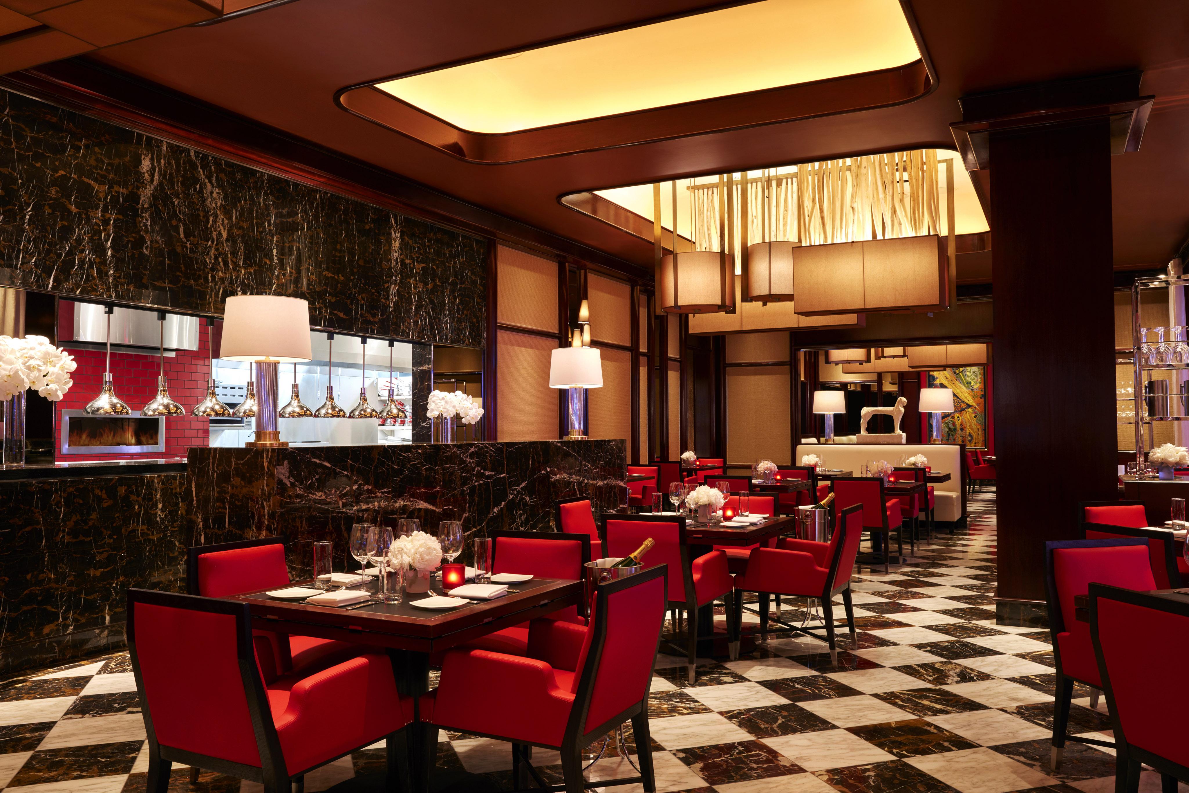 Encore Boston Harbor Everett Exterior foto The interior of the restaurant